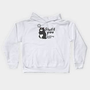 Fluff cat Kids Hoodie